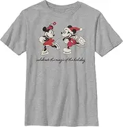 [Disney] Mickey and Minnie The Magic of The Holiday Christmas Boys T-Shirt