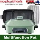 Morphy Richards 2.5L 1400W Electric Slow Cooker/Grill/Steam Multifunction Pot