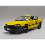 MAISTO 1:18(1/18) CHEVROLET IMPALA YELLOW  CAB TAXI 飛羚美國計程車