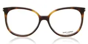 Saint Laurent SL 39 002 Men's Glasses Tortoiseshell Size 54 - Private Health Rebate - Blue Light Block Available
