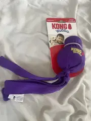 KONG Wubba Dog Tug of War & Fetch Toy Holiday Gift Playing Outdoor Activities