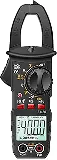 XAUCY ST180 Smart Clamp Multimeter 600V Meter AC/DC Voltage Tester Ammeter Pliers Test Voltmeter Capacitance Ohm Current Tools(Black)