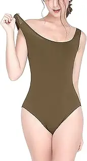 [Generic] Cow Bikini Athletic for Teen Girls Solid Color Black and Brown Swimsuit Bikini Set