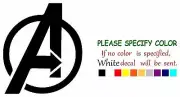 Avengers A Graphic Die Cut decal sticker Car Truck Boat Window Laptop tablet 6"