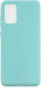 SATURCASE Case for Samsung Galaxy A51, Ultra Thin Lightweight Soft Flexible TPU Gel Silicone Protective Rear Cover for Samsung Galaxy A51 (Blue)