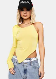 Honey Beg For You One-Sleeve Top