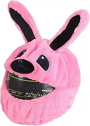 Cute Plush Helmet Cover - Motorcycle Hat Cover Tail Fur Helmet Cover | Cartoon Protective Plush Protective Cover Safety Hat Protective Tool Plush Material for Motorcycle Cycling and Roll