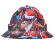Cool Hard Hats Unisex DABBING SANTA Pro Choice Wide Safety Hard Hat