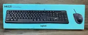 Logitech MK120 WIRED Keyboard and Mouse Plug and Play USB Combo Sealed in Box