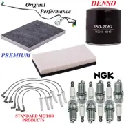 Tune Up Kit Filters Wire Plugs Fit DODGE CARAVAN V6 3.3L;Extended Wheelbase 2000