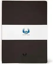Softcover Sketch Book, A4 Sketchbook for Drawing, Lay Flat for Everyone, 160 Plain Pages Artist Journal Ideal for Ink, Water Color, Pen, Pencils, Size: Extra Large, Leda Art Supply