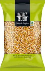 Natures Delight (Australian) Popcorn 500g