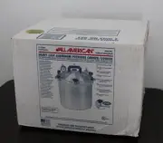 All American Pressure Cooker Canner 921 21.5 Qt Heavy Cast Aluminum NEW in Box