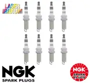 8 x NGK SPARK PLUGS - for Toyota Crown Majesta URS206 4.6L V8 (1UR-FSE)