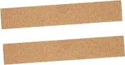 Sets Frameless Cork Bulletin Bar Strips Cork Board Strips Push Pin Holes for Office Pcs