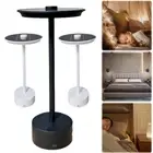 Solar Desktop Night Light Stepless Dimmable 3 Gears for Hotel Bar Bedroom Decor