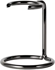 Shave Brush Stand Stainless Steel for Badger Shaving Brushes Holder Height 2.8inch/7cm Space Saver for Men