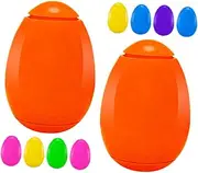 Generic 10pcs Spinning Top Easter Egg Surprises Spinning Tops for Easter Basket for Easter Egg Fillers Easter Basket Fillers Egg Easter Basket Fun Plastic