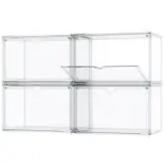 Acrylic Display Cases For Collectibles,Shoe Display Case, Shoe Boxes Clear Pl...