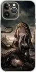 Octopus Tentacle Waifu Demon Queen Case Cover Silicone / Shockproof / MagSafe