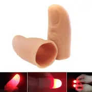 2pcs Magic Trick Fingers Thumbs with LED Battery Powered Magic Props Toys NEW