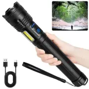 Rechargeable Flashlights 990000 High Lumen, 5000 ɱAh ΒATTERY LED Flashlight w...