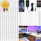 10 PCS RGB under Cabinet Lighting Kit, App and Remote Control Led Strip Lights