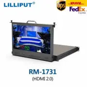 LILLIPUT RM-1731 17.3'' 1920×1080 Full HD IPS Screen 1RU HDMI2.0 PullOut Monitor