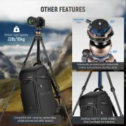 NEEWER LITETRIP LT35 Carbon Fiber Travel Tripod