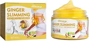 Ginger Hot Cream | 50g/1.76ounce Ginger Slimming Cream for Cellulite - Fat Invigorating and Moisturizing Body Lotion Ginger Cellulite Remover Hot Burning Weight Loss Full Body and Double