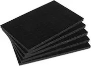 [Generic] 5PCS Black Foam Ring Inserts, Jewelry Organizer Trays for Drawers Inserts, Jewelry Storage Tray Display Case Retail Showcase Box
