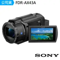 在飛比找momo購物網優惠-【SONY 索尼】FDR-AX43A 4K高畫質數位攝影機 