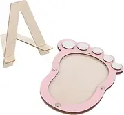 SWOOMEY 1pc Creative Newborn Footprint Photo Frame Growth Record Holder for Milestones Home Nursery Decoration Keepsake for Cherished Memories