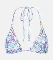 [Melissa Odabash] Melissa Odabash Cancun bikini top AU 14 blue