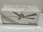 Minka Galeventi 52-in Brushed Nickel LED Indoor Ceiling Fan with Light & Remote