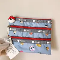 在飛比找Yahoo!奇摩拍賣優惠-＊米猜Shop＊LeSportsac 7158 神奇寶貝淺藍