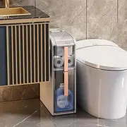 Floor Standing Cabinet Unit Bathroom Storage, Waterproof Coner Shelf, Narrow Storage Organizer, Laundry Room Cabinets Multifunctional Floor Cabinet for Home Office, Living Room (Size : 2 Floors)