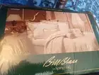 Bill Blass double fitted sheet nip off white