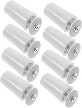 Gatuida 8pcs Shutter Repair Parts Window Blind Stoppers Plastic Smooth Surface for Easy Installation for Home Office Use