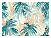 Seamless Palm Canvas Print