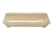Wooden Veneer Box 8.4x3x1.57 with OPS Lids Food Box Noodle Cake WBRT430