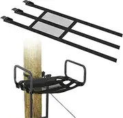 Tree Stand Seat Replacement, Universal Adjustable Deer Stand Replacement Seat Accessories for Hunting for Climbing Treestands, Fits All Ladder Stand