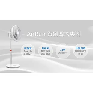 【AirRun】14吋DC直流馬達3D循環節能電扇 BC141