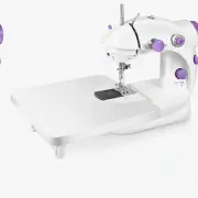 StitchMaster Pro: Portable Sewing Machine with Extension Table & Light, Mini Han