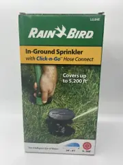Rain Bird In-ground Impact Sprinkler With Click-n-go Hose Connect |
