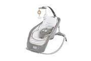 Ingenuity Boutique Rocking Seat Chair Bouncer for Baby Newborn Bella Teddy Grey