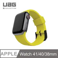 在飛比找PChome24h購物優惠-[U Apple Watch 38/40/41mm 舒適矽膠