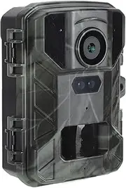 Trail Camera, 50MP 4K HD Game Camera with Night Vision, 0.3S Trigger Time Motion Activated, Loop Recording, 2.0 LCD Screen, IP65 Waterproof Camera for Wildlife Monitoring
