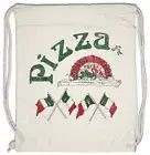 Pizza Symbol Drawstring Bag Pizzas Italy Fun Oven Maker