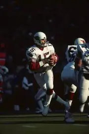 Quarterback Neil Lomax St. Louis Cardinals drops back to pass duri- Old Photo